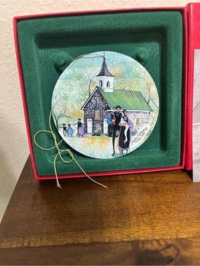P. Buckley Moss Spring Faith Ornament